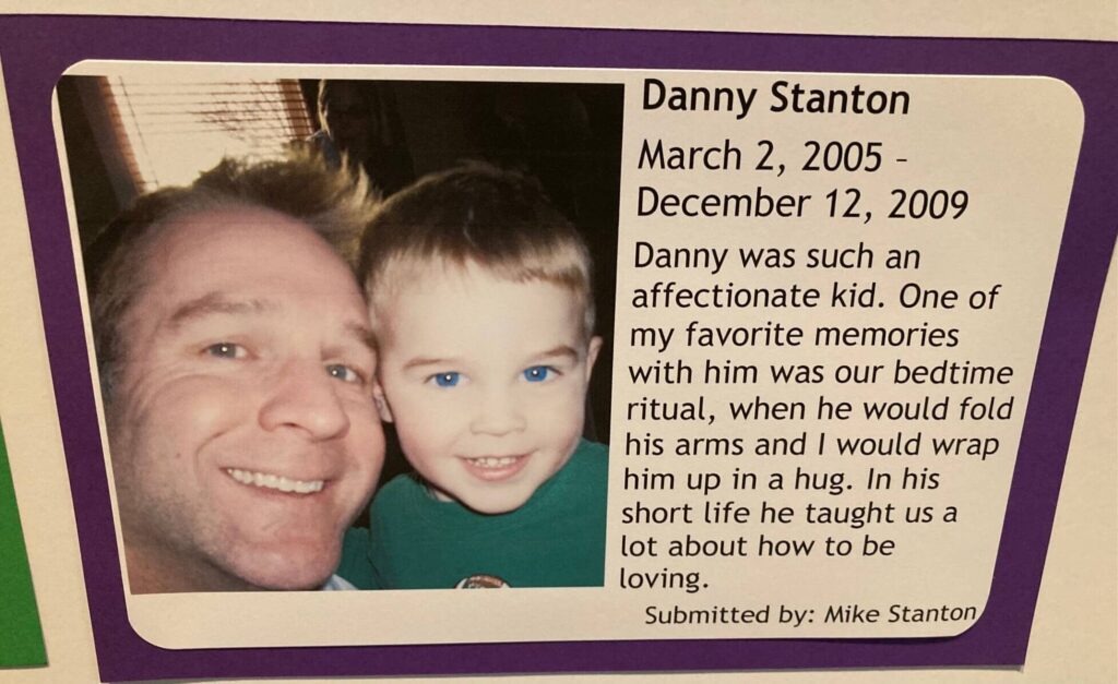 Danny Memory Wall 2021 1